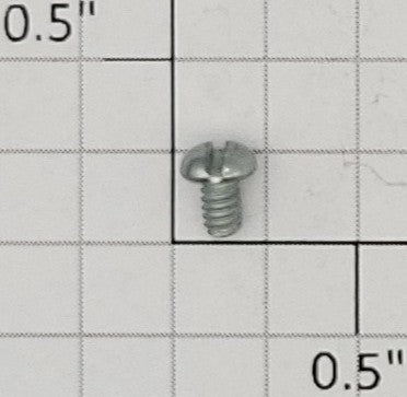 American Flyer S-0 #4-40 x 3/16" Zinc Plated Round Head Slotted Screw