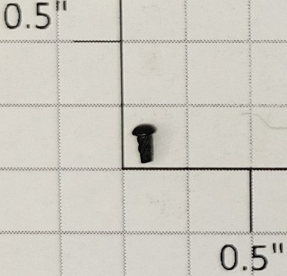 American Flyer S-185 Black Boxcar Door Latch Drive Screw