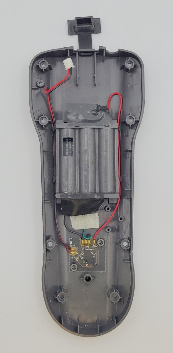 Lionel 14295-51 Legacy Remote Rear Shell with Battery Terminals