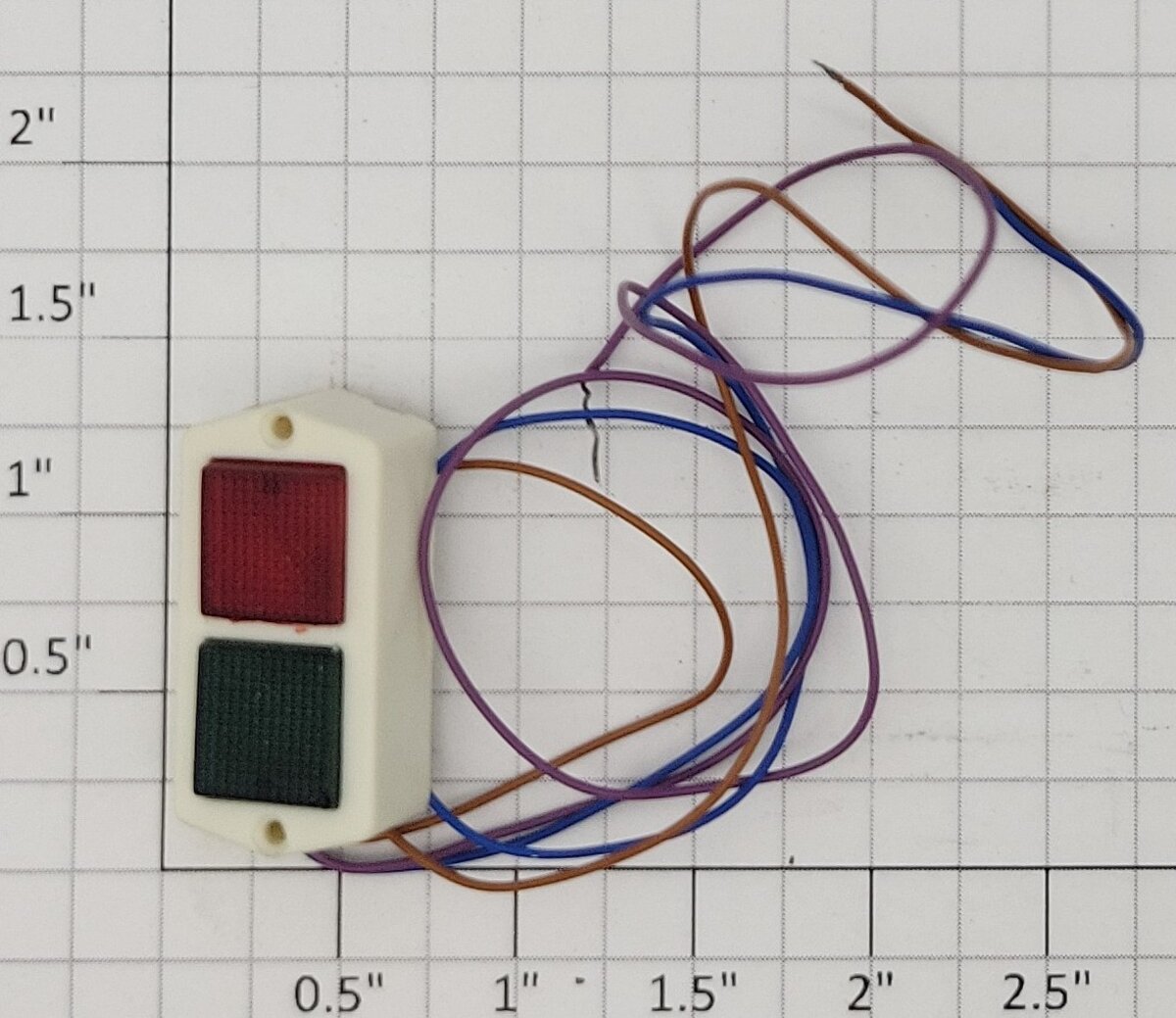 Arnold 7240 N Gauge Track Accessories Double Signal Point Button Controller