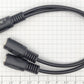 Acme DC-3Z  DC Power 1 Male Plug to 2 Female Jack Cable Splitter 2.1 x 5.5mm