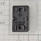 Archer 275-666 D.P.D.T. Toggle Switch Contact Rating 3 Amp 125 VAC