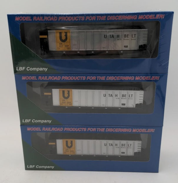 LBF 9001 HO Utah Belt Railway Hopper/Gondola Privatization Exclusive (Set of 6)