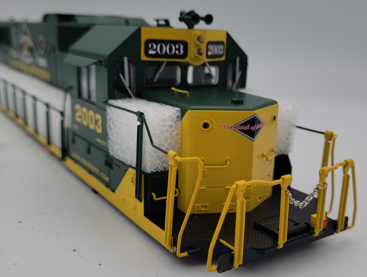 Lionel 82805-2 Reading and Northern SD38 Diesel Locomotive Body Shell #2003