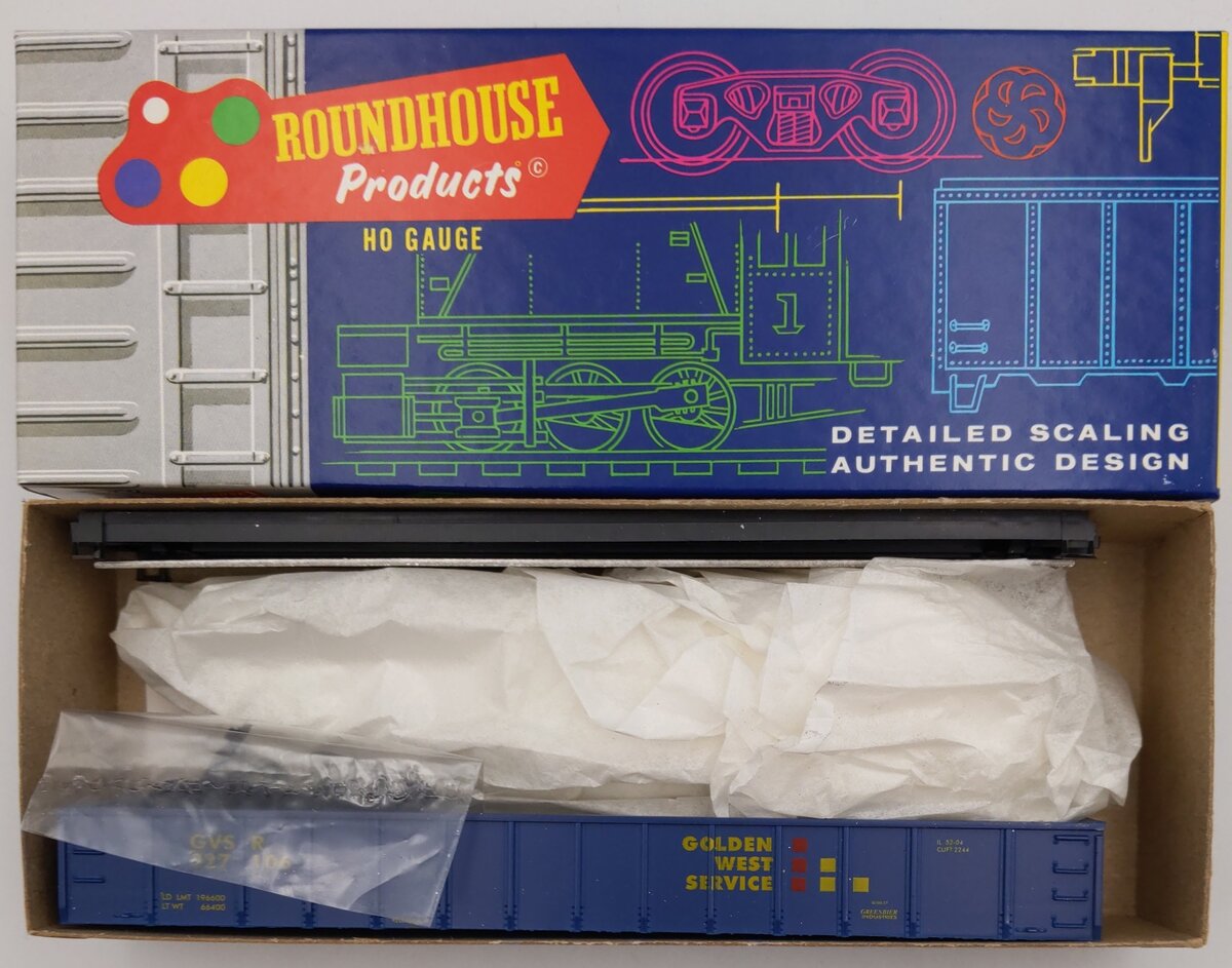 Roundhouse 7788 HO Golden West 50' Mill Gondola Kit