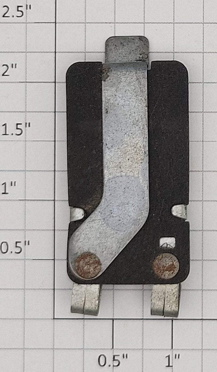 American Flyer 690-2 S Claw Clip Track Terminal Lockon in Separate Sale Envelope