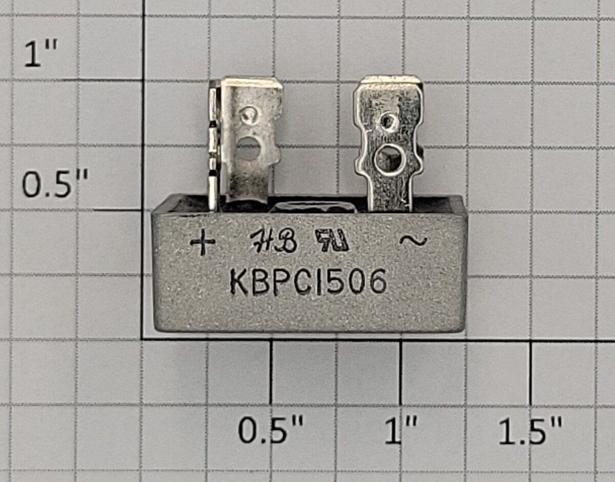 Acme KBPC1506 Electronic Silicon 15 Amp 600 V Bridge Rectifier Diode AC to DC