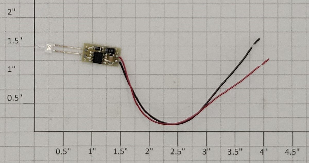 Acme 0919-4 LED Light PCB Circuit Board - Wired