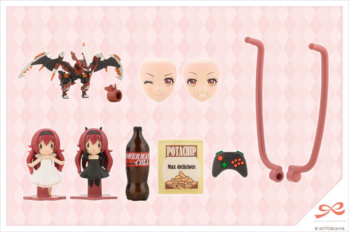 Kotobukiya MV014 1:10 After School Angel & Devil's Temptation Set Plastic Kit