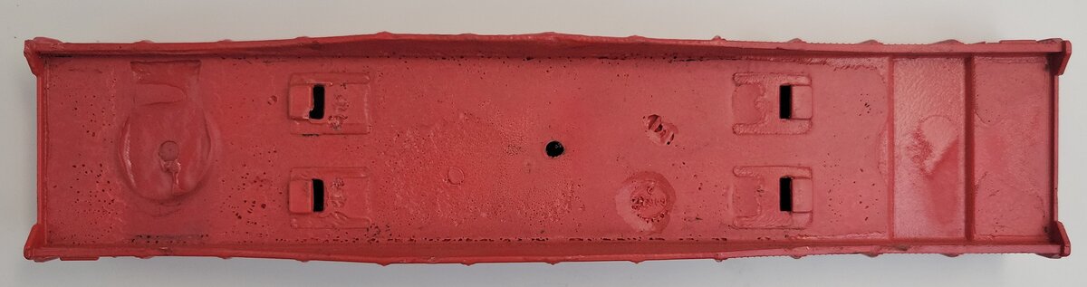 Lionel 6342-7 Red Postwar Gondola Body Shell #6342