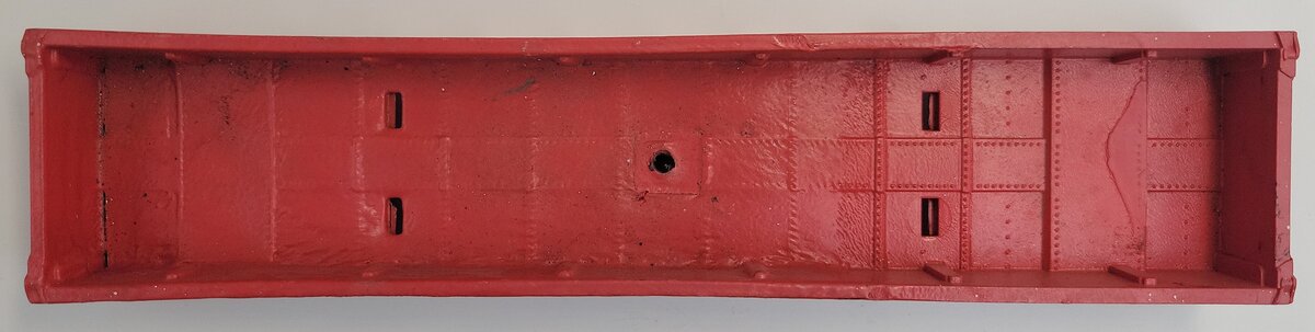 Lionel 6342-7 Red Postwar Gondola Body Shell #6342