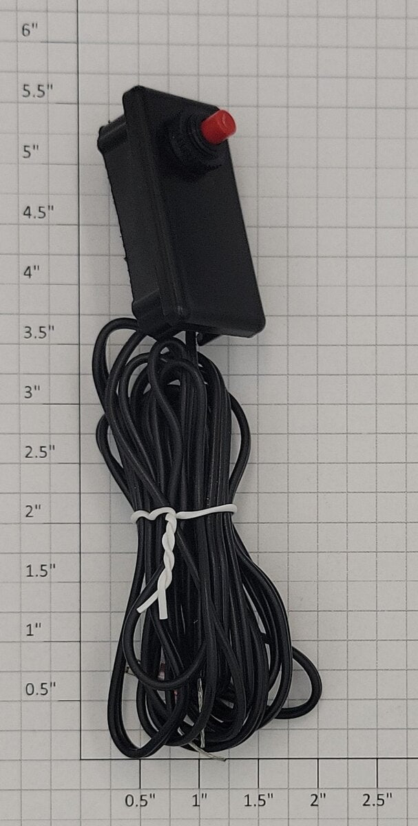 Gargraves 805X Red Momentary Pushbutton Switch Controller Wired