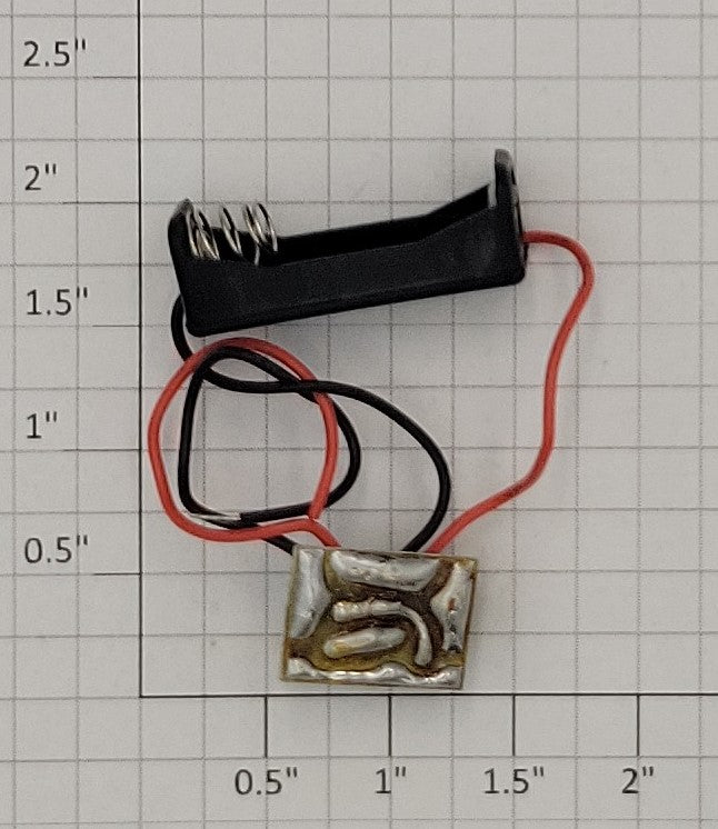 Acme 0922-10 UM-5 Battery Holder and DC Voltage Regulator PCB Circuit Board