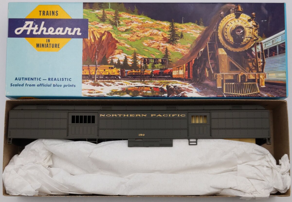 Athearn 5500 HO Northern Pacific Baggage Car Kit