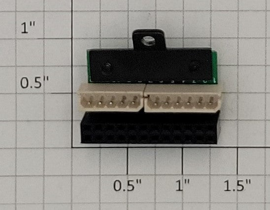 Acme 0922-15 12-Pin Adaptor PCB Circuit Board with Mounting Bracket