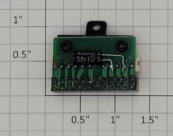 Acme 0922-15 12-Pin Adaptor PCB Circuit Board with Mounting Bracket