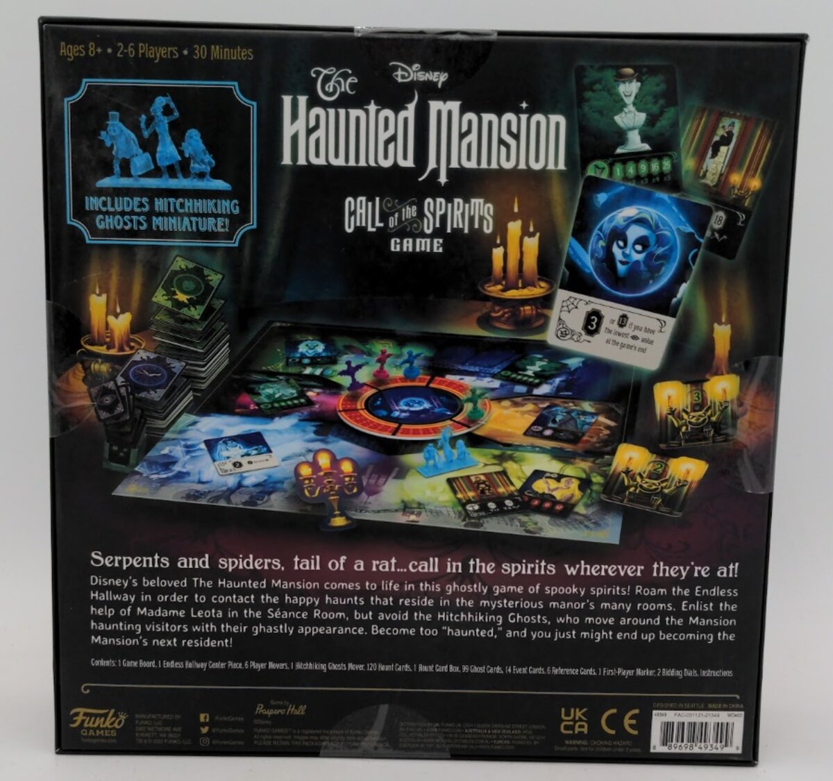 Funko 49349 Disney The Haunted Mansion Call of the Spirits Board Game