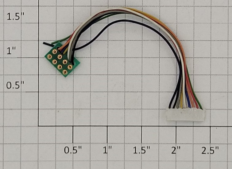 Acme 0922-20 9 Pin Connector Decoder Wire Harness
