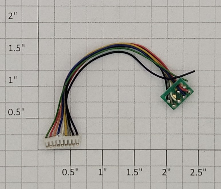 Acme 0922-20 9 Pin Connector Decoder Wire Harness