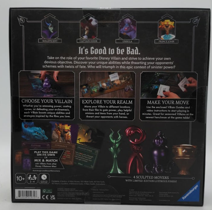 Disney 01792 Disney 100 Villainous Introduction to Evil Board Game