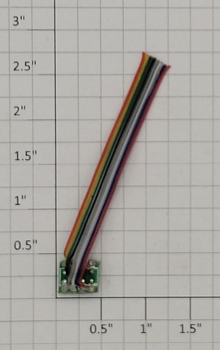 Acme 0922-25 8-Pin PCB Circuit Board with Ribbon Cable