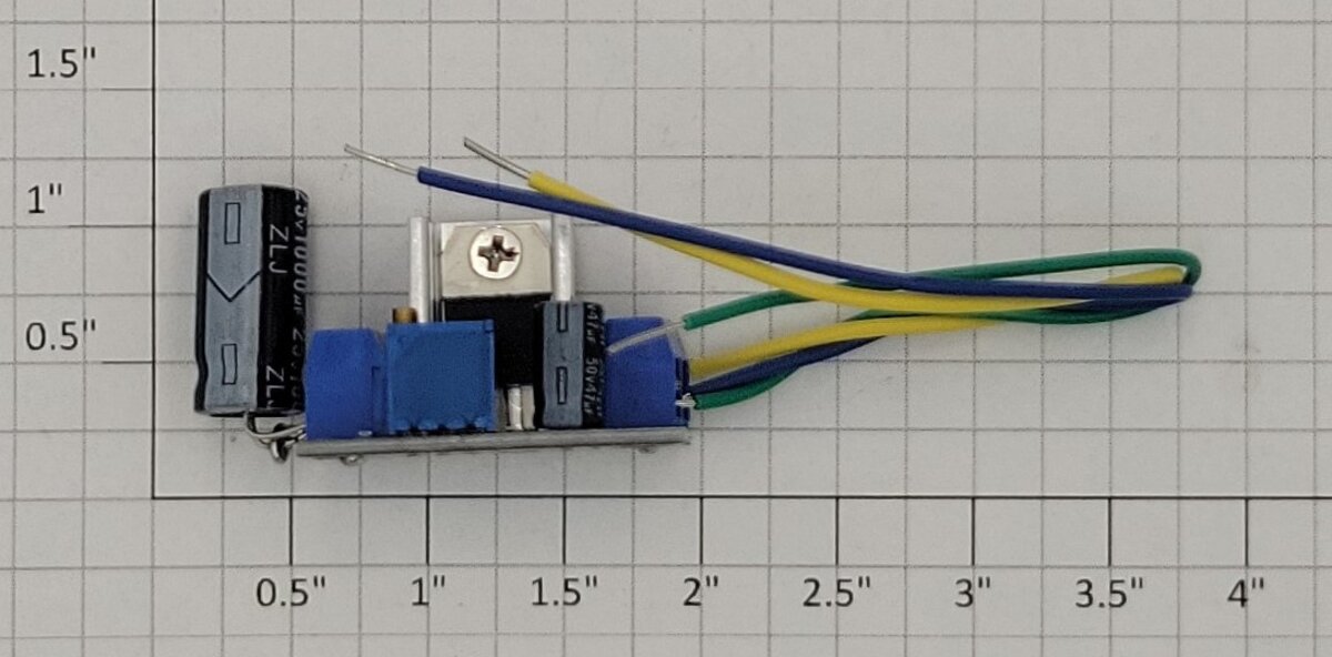 Acme 0922-26 Adjustable Voltage Regulator PCB Circuit Board Wired