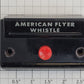 American Flyer XA10961-B S Gauge Black "Whistle" Switch Control Button with Box