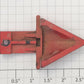 American Flyer PA15C582 S Scale Red Plastic Cowcatcher