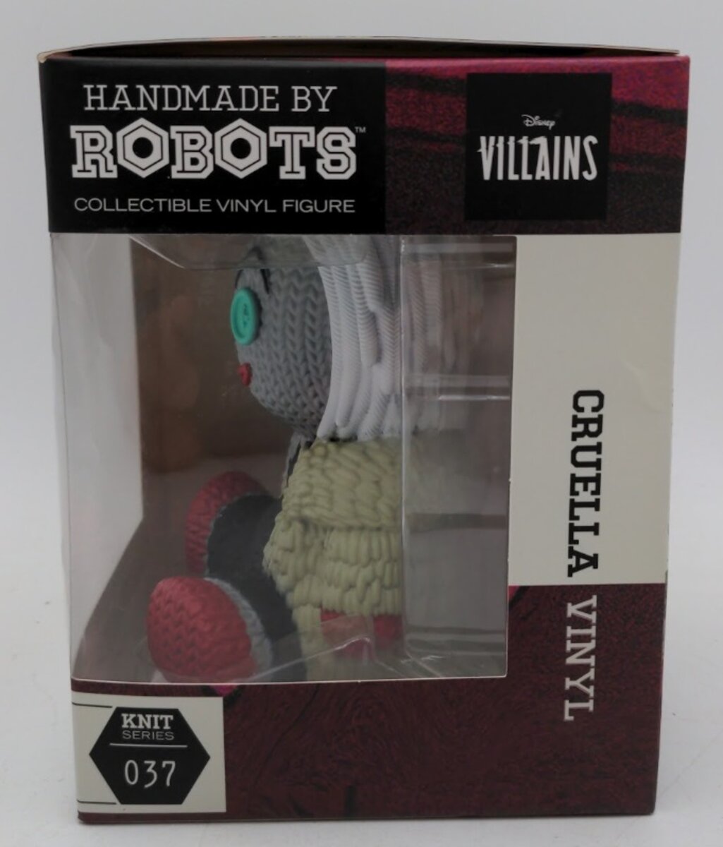 Disney 037 By Robots Knit Series 101 Dalmations Cruella Handmade Vinyl Figure