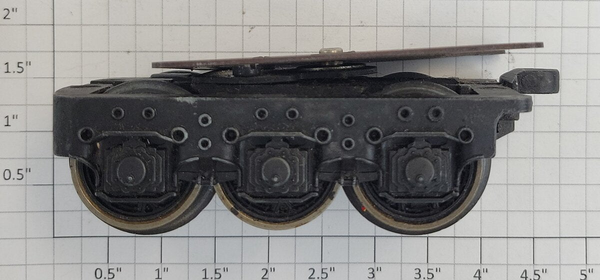Lionel 2332-57 Non-Powered Dummy Truck Assembly with Mounting Plate