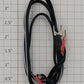 Lionel 12053-1 O Gauge Fastrack Track Power Wires w/ Fork & Spade Terminals