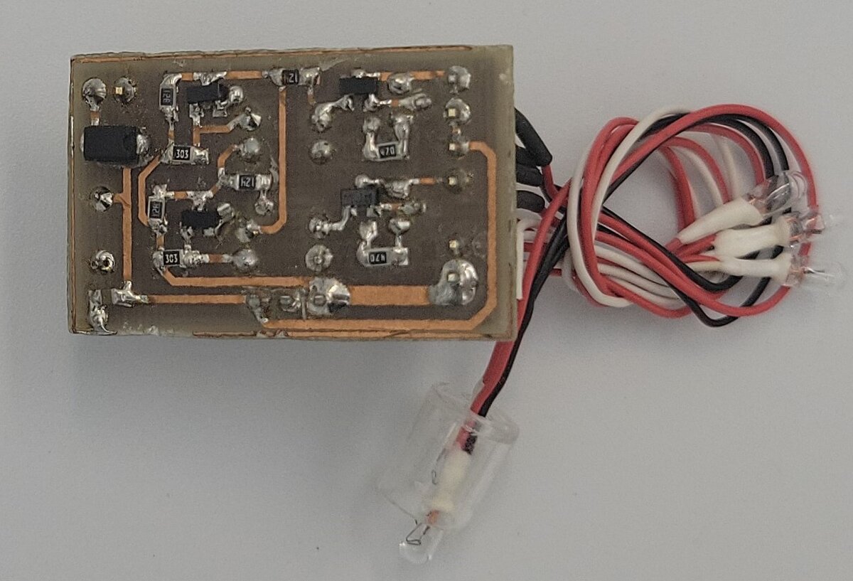 Acme 0929-1 Five Light PCB Circuit Board