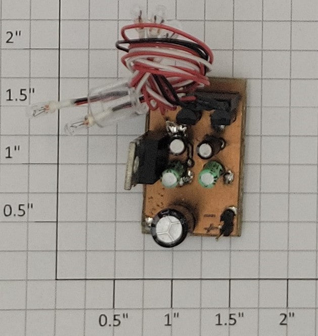 Acme 0929-1 Five Light PCB Circuit Board