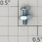 Acme #6-32 x 3/8" Zinc Combo Round Head With Nut