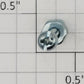 Acme #6-32 x 3/8" Zinc Combo Round Head With Nut