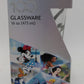Disney 0076 Disney 100 Years of Wonder Glitter Pint Glass 16 Ounces