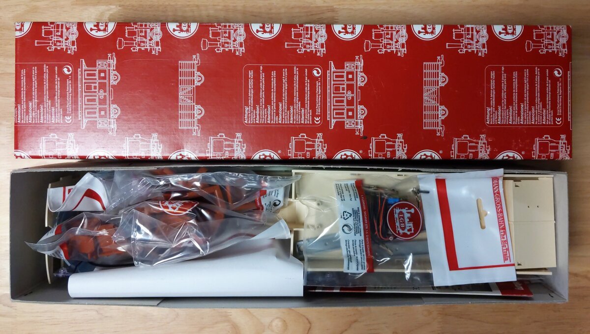 LGB 66358 G Scale Interior/Lighting Passenger Car Kit (Needs to be Built)