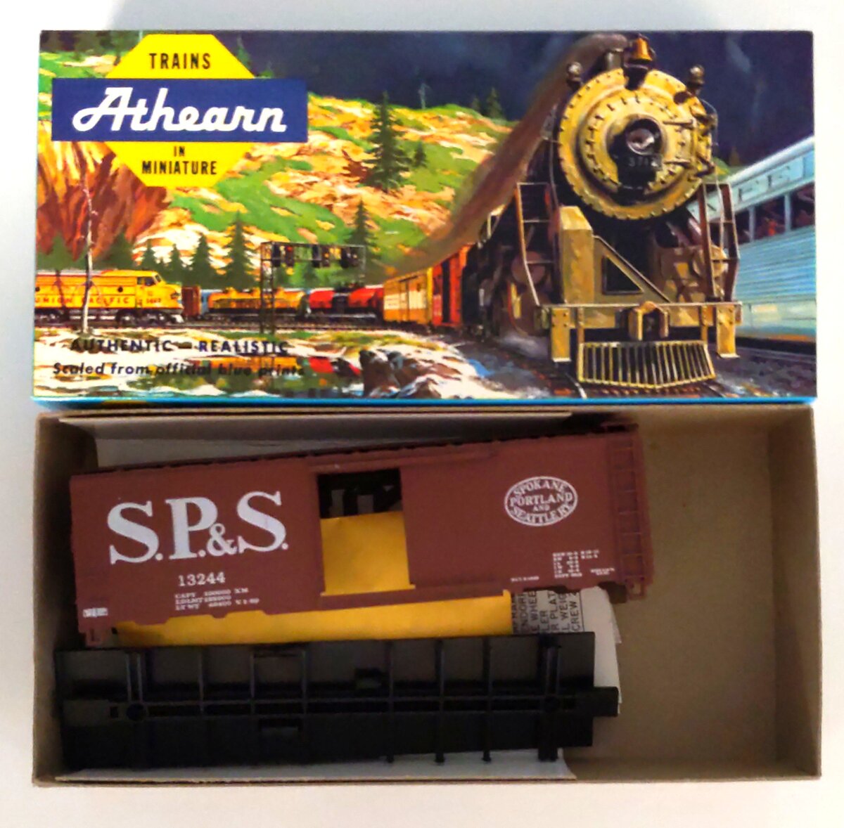 Athearn 13244 HO English's SP&S Boxcar Kit