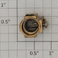 Lionel SH-2X Large Brass Red, Green and Gold Painted Die-Cast Headlight w/ Screw