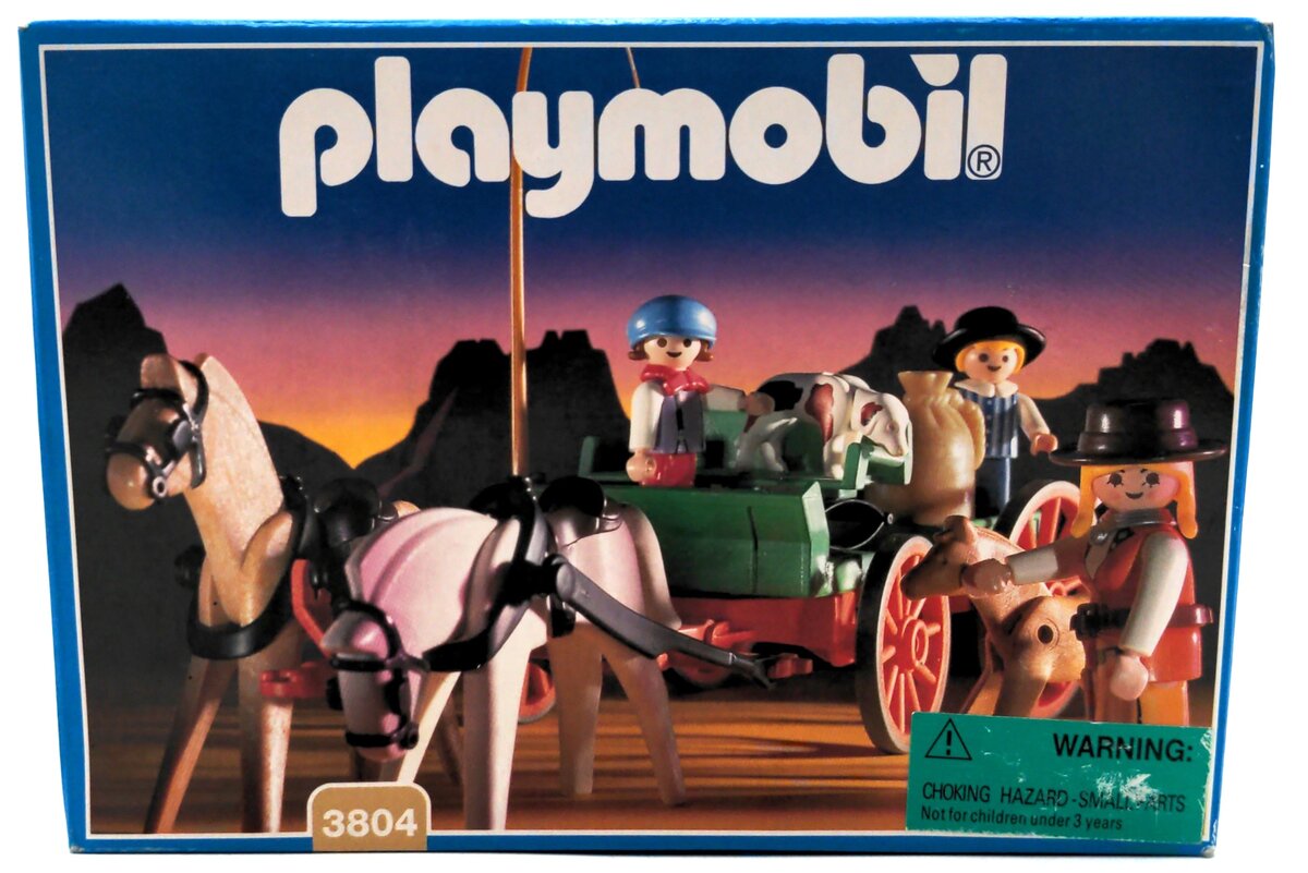 Playmobil 3804 Western Buckboard (Pack of 2)