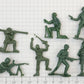 Acme 26-549 Army Man Figure Assortment (Bag of 7)