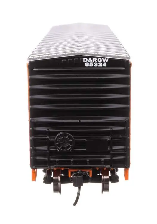 Walthers 910-46712 HO DRGW (Youngstown Door) 50' Waffle Side Boxcar RTR #65324