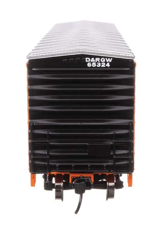 Walthers 910-46712 HO DRGW (Youngstown Door) 50' Waffle Side Boxcar RTR #65324