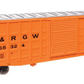 Walthers 910-46712 HO DRGW (Youngstown Door) 50' Waffle Side Boxcar RTR #65324