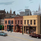 Walthers 933-4072 HO Merchant Row Background Building Kit