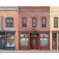 Walthers 933-4072 HO Merchant Row Background Building Kit