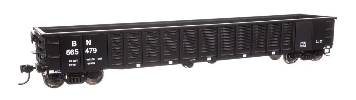 Walthers 910-6075 HO Burlington Northern 53' Corrugated-Side Gondola RTR #565479
