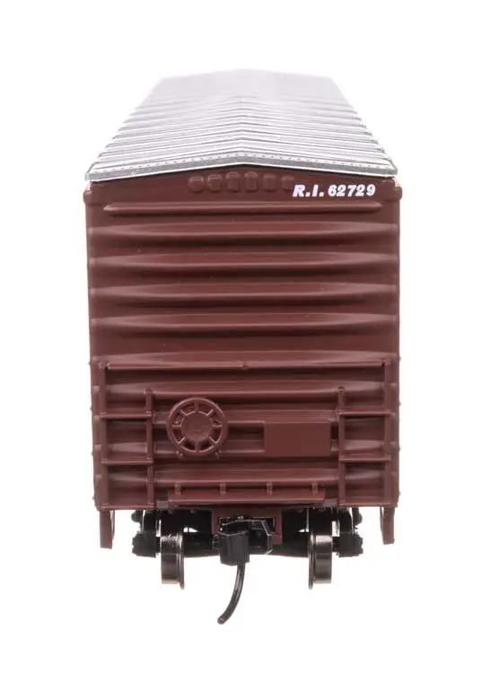 Walthers 910-46717 HO Rock Island 50' Waffle Side Boxcar Ready To Run #62729