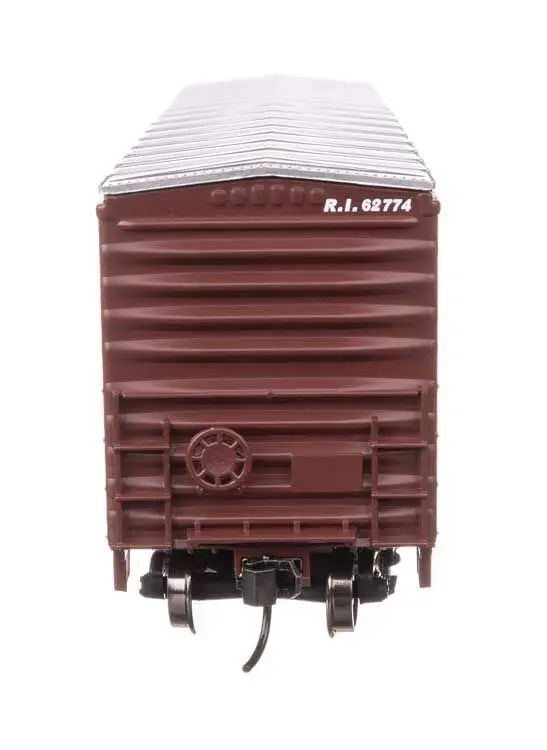 Walthers 910-46718 HO Rock Island 50' Waffle Side Boxcar Ready To Run #62774