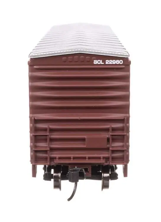 Walthers 910-46719 HO Seaboard Coast Line 50' Waffle Side Boxcar RTR #22960